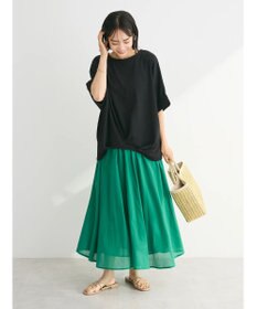 Green Parks インド綿 アソートボイルギャザースカート