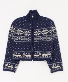 WEGO ノルディックZIPニット