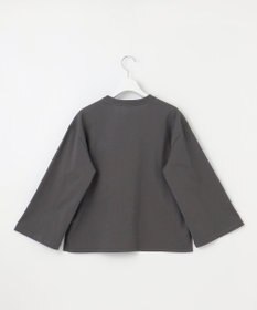 23区 【SLOW/一部店舗限定】MVSコットン フレア袖 ロゴTシャツ