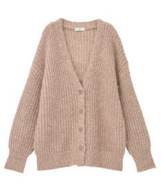 earth music&ecology 【予約】カラーミックスシャギーカーディガン