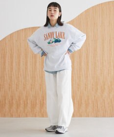 AMERICAN HOLIC 刺繍裏毛プルオーバー