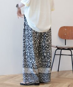 AMERICAN HOLIC リネンブレンドアソート柄パンツ