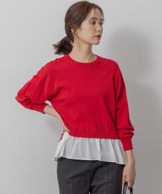 組曲 ストレッチクリアドッキング ニットプルオーバー