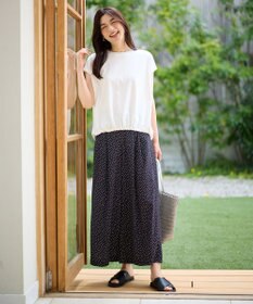 ANY L 【新色追加/吸水速乾/イージーケア/UVカット/接触冷感】さらさらDRYパンツ