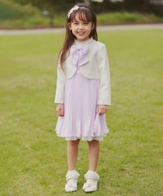 ANY KIDS スタンドカラーブラウス