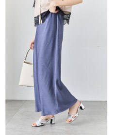 Te chichi バイアスサテンスカート