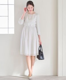 ANY SIS 【洗える】フェミニンプリーツ ワンピース