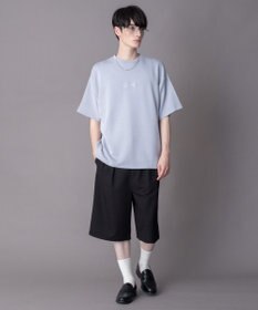 WEGO 【機能T/ユニセックス着用ITEM】カラーステッチワンポイントT（SS）