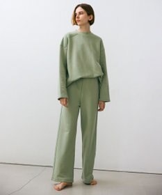 BEIGE， 【BEIGE,ecru/WEB限定・洗える】LOOP BACK / コットンスウェットリブトップス