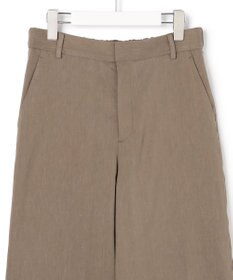 23区 【CanCam・CLASSY.掲載】リネンレーヨンストレッチ ワイドパンツ