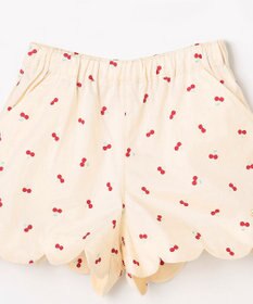 ANY KIDS 【洗濯機可能】スカラップショートパンツ