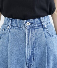 Green Parks ・ＳＵＧＡＲ　ＳＰＯＯＮ　デニムワイドパンツ