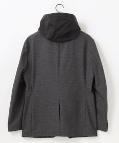 JOSEPH ABBOUD MOUNTAIN 【フードが外せる】メランジハイパワー2wayストレッチ ジャケット