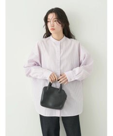 earth music&ecology ドルマンストライプシャツ