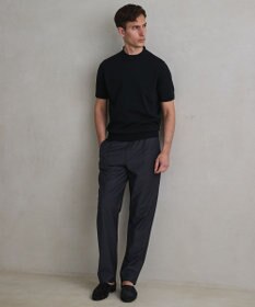 GOTAIRIKU 綿とポリのいいとこどり【洗濯機可】テーラード DRESS BIZ ニットTシャツ