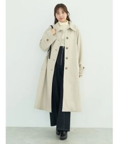 earth music&ecology ステンカラーコート（無地）