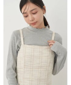 earth music&ecology ツイードワンピース（ｃｈｅｃｋ）