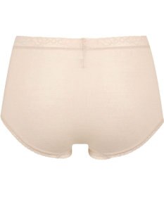 Wing ショーツ 綿混(身生地部) やさしい肌あたり 【デイリーフィット やわらかコットン】 はきこみ丈ふかめ EC3230 ウイング／ワコール