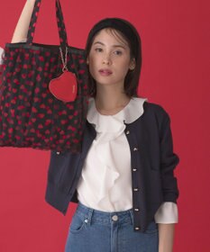 組曲 L ラッフルデシン ブラウス