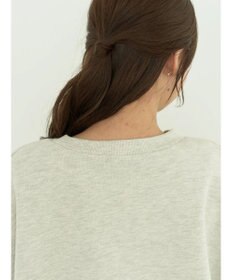 earth music&ecology 裏毛ドロストプルオーバー