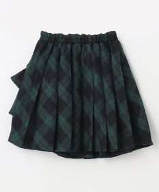 ANY KIDS チェックプリーツスカート