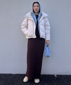 KWD 【日本製/高品質ダウン】STAND COLLAR DOWN BLOUSON ダウンブルゾン