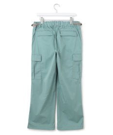 J.PRESS YORK STREET 【UNISEX】サテンストレッチ イージーカーゴパンツ