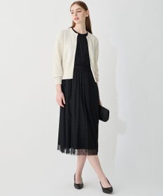 23区 L 【APPLAUDIR】スパングル コンパクトカーディガン