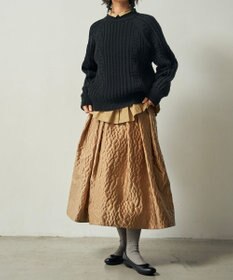 muuc 【土の凹凸を表現したナイロン素材】テレイン スカート
