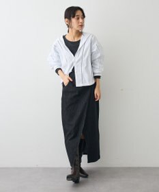CRAFT STANDARD BOUTIQUE 梯子レースフード付きブラウス
