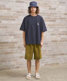 J.PRESS YORK STREET 【UNISEX】ナイロンワッシャー ショートパンツ