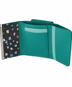 tsumori chisato CARRY クロスエンボス 3つ折りミニ財布