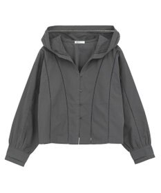 CRAFT STANDARD BOUTIQUE 梯子レースフード付きブラウス