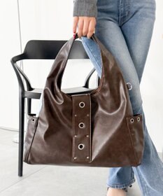 WEGO ハトメデザインワンハンドルトート