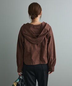 CRAFT STANDARD BOUTIQUE 梯子レースフード付きブラウス