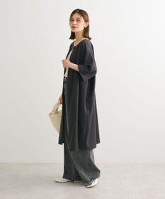 Green Parks 前後２ｗａｙ　ミディ丈タックワンピース