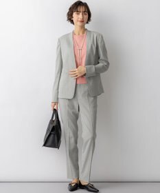 23区 L 【先行予約】プレミアムビオコットン クルーネック ニット