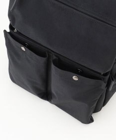 Y'SACCS 【ムック本掲載】クリンクルナイロン　ダブルポケットリュック