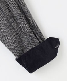 JOSEPH ABBOUD 【キングサイズ・柔らかな肌触り】 オーガニックラフィ グレンチェックシ ャツ