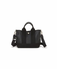 TOPKAPI 【Breath TOPKAPI】スコッチグレイン ネオレザー ミニ トート バッグ ショルダー付き S