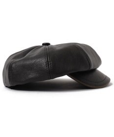 WEGO ヴィンテージPUキャスケット