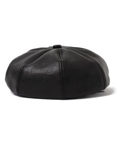 WEGO ヴィンテージPUキャスケット