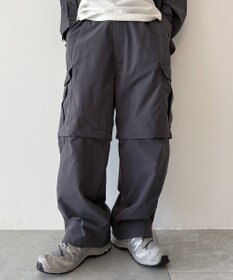 WEGO 【セットアップ対応ITEM】2WAYリップストップカーゴパンツ