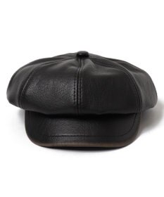 WEGO ヴィンテージPUキャスケット