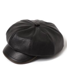 WEGO ヴィンテージPUキャスケット