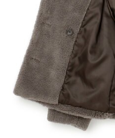 23区 S 【CanCam11月号掲載】ECOPELテディボア ダブルフロント アウター