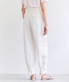 BEIGE， BERNARD / リネン混 ヘムタグ 2WAYパンツ