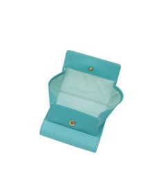 LANVIN en Bleu リュクサンブールカラー 外ボックス二つ折り財布