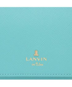 LANVIN en Bleu リュクサンブールカラー 外ボックス二つ折り財布