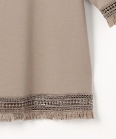 自由区 L コンパクトハイゲージフリンジ Tシャツ